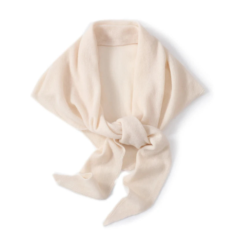 Triangle Tie Wrap Scarf for Layering over Outfits