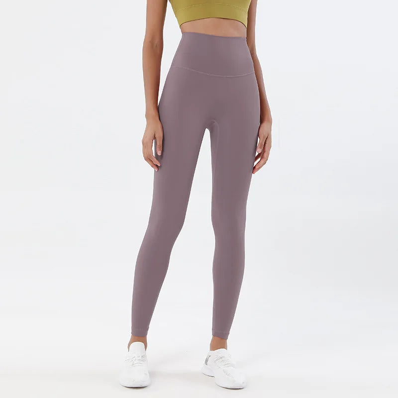 Women's Side Pocket Full Length Leggings For Workout Outfits