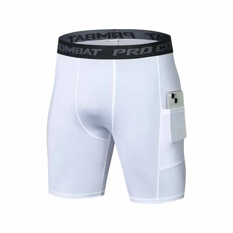 Men's Cropped Fitted Training Leggings For Everyday Wear