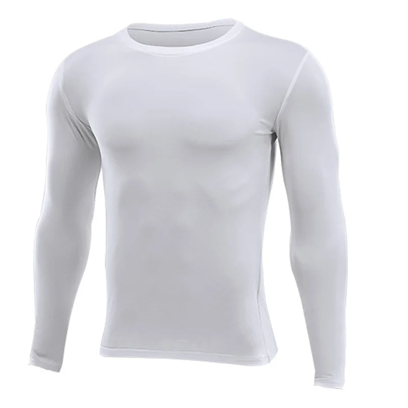 Long Sleeve Crew Neck Sports T-shirt For Workout Outfits