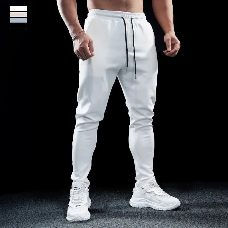 Full Length Drawstring Waist Casual Running Jogger Pants