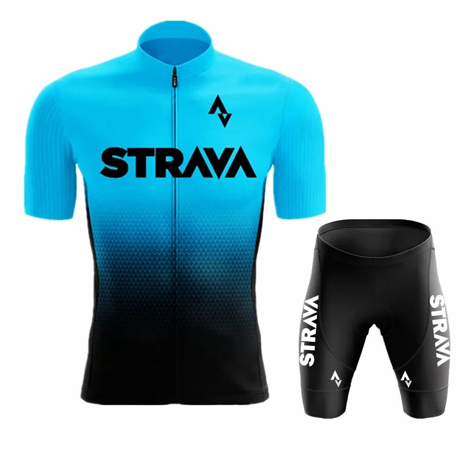 Men's Graphic Cycling Jersey and Shorts with Outfit Set Options