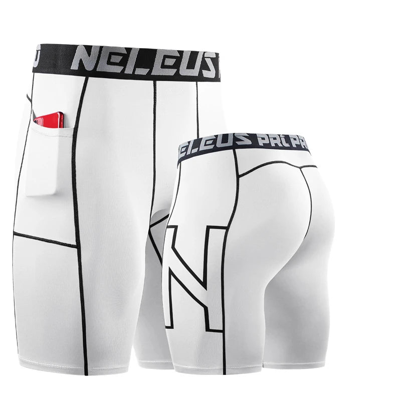 Men's Pocket Training Shorts for Gym and Running