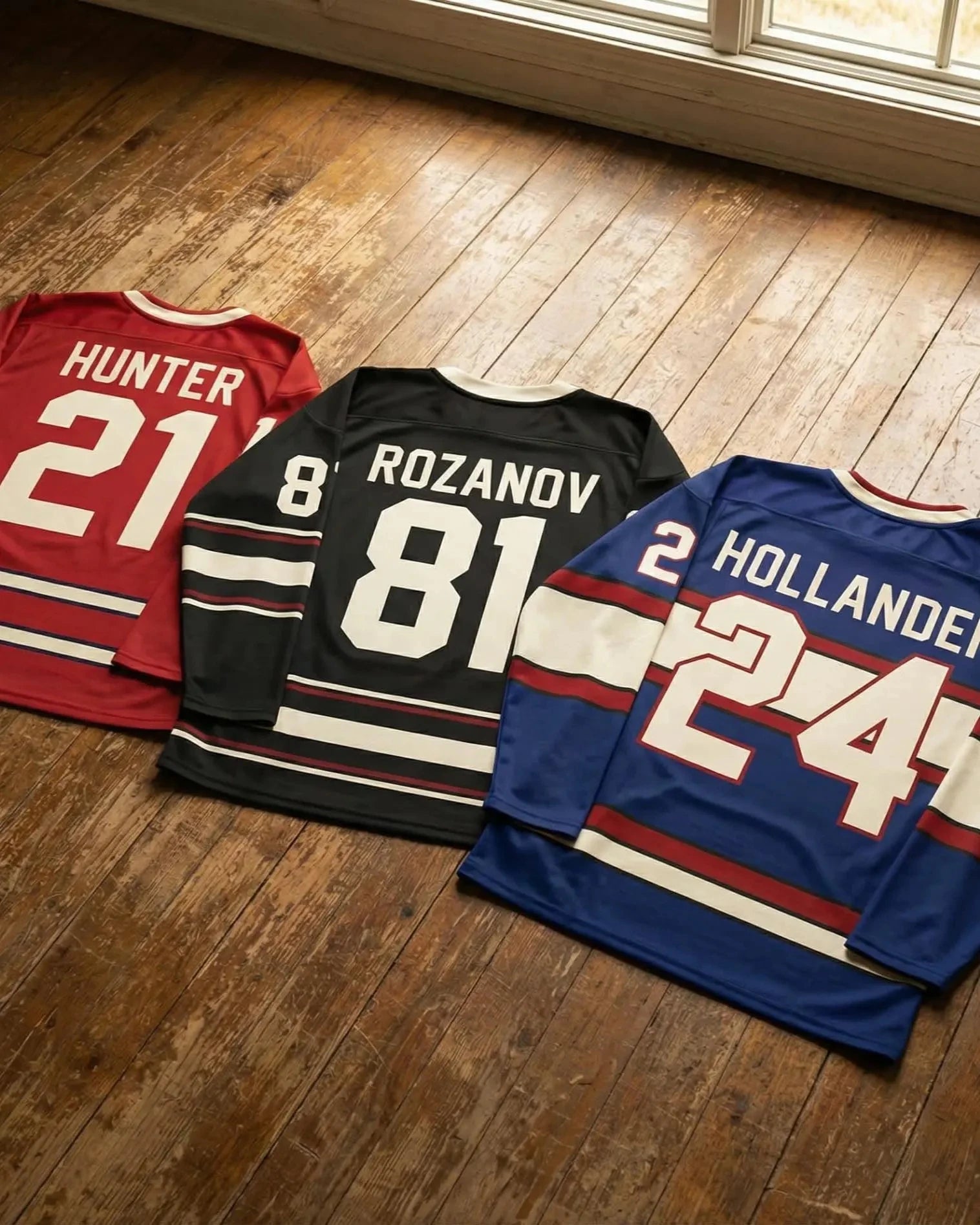 Rivalry Player Number Graphic Long Sleeve Jersey For Sports Outfits