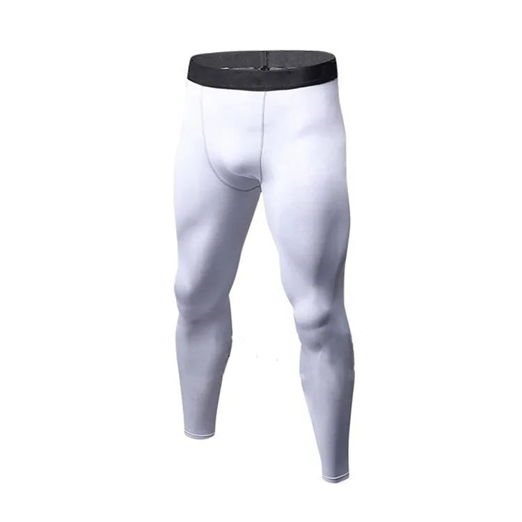 Men's Fitted Training Leggings for Gym and Running