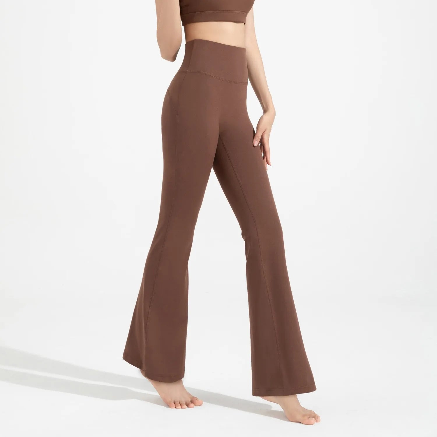 Women's High Waist Flared Leggings For Workout Outfits