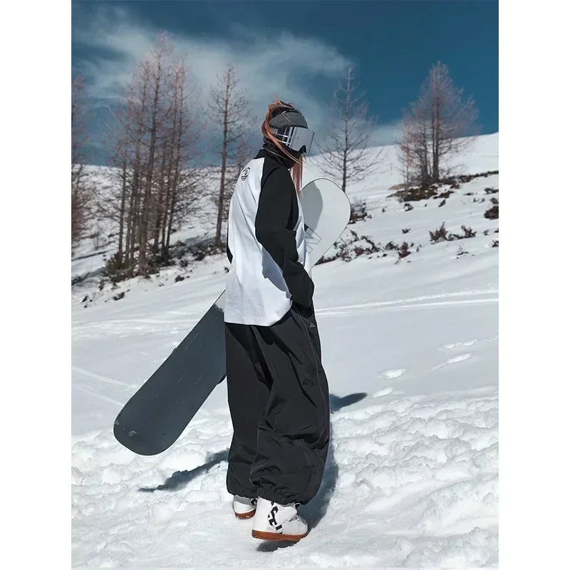 Full Length Loose Fit Ski and Snowboard Winter Pants