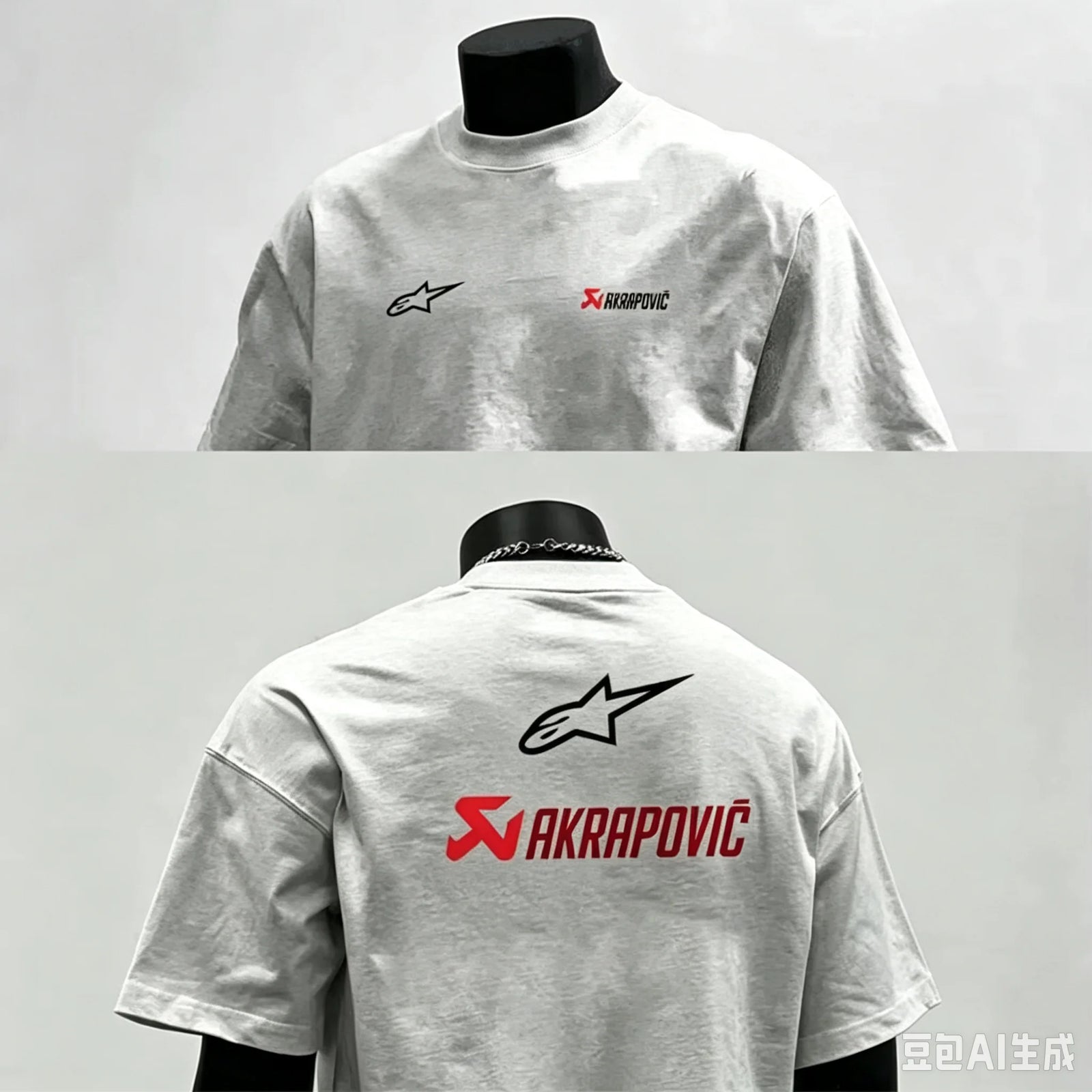 Motorcycle Graphic Short Sleeve T-shirt For Sports Outfits