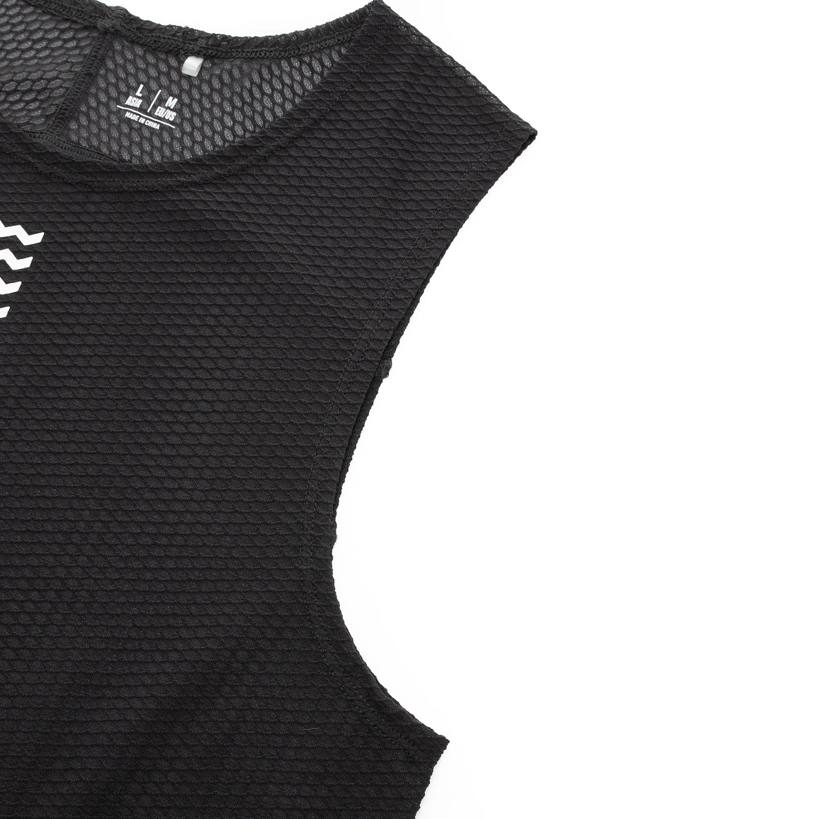 Sleeveless Crew Neck Cycling Base Layer Tank Top