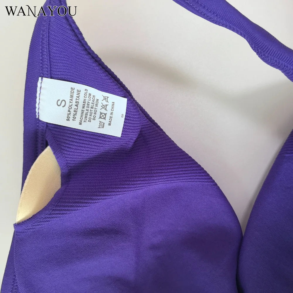 Women's Halter Bra And Variable Bottoms Yoga Set