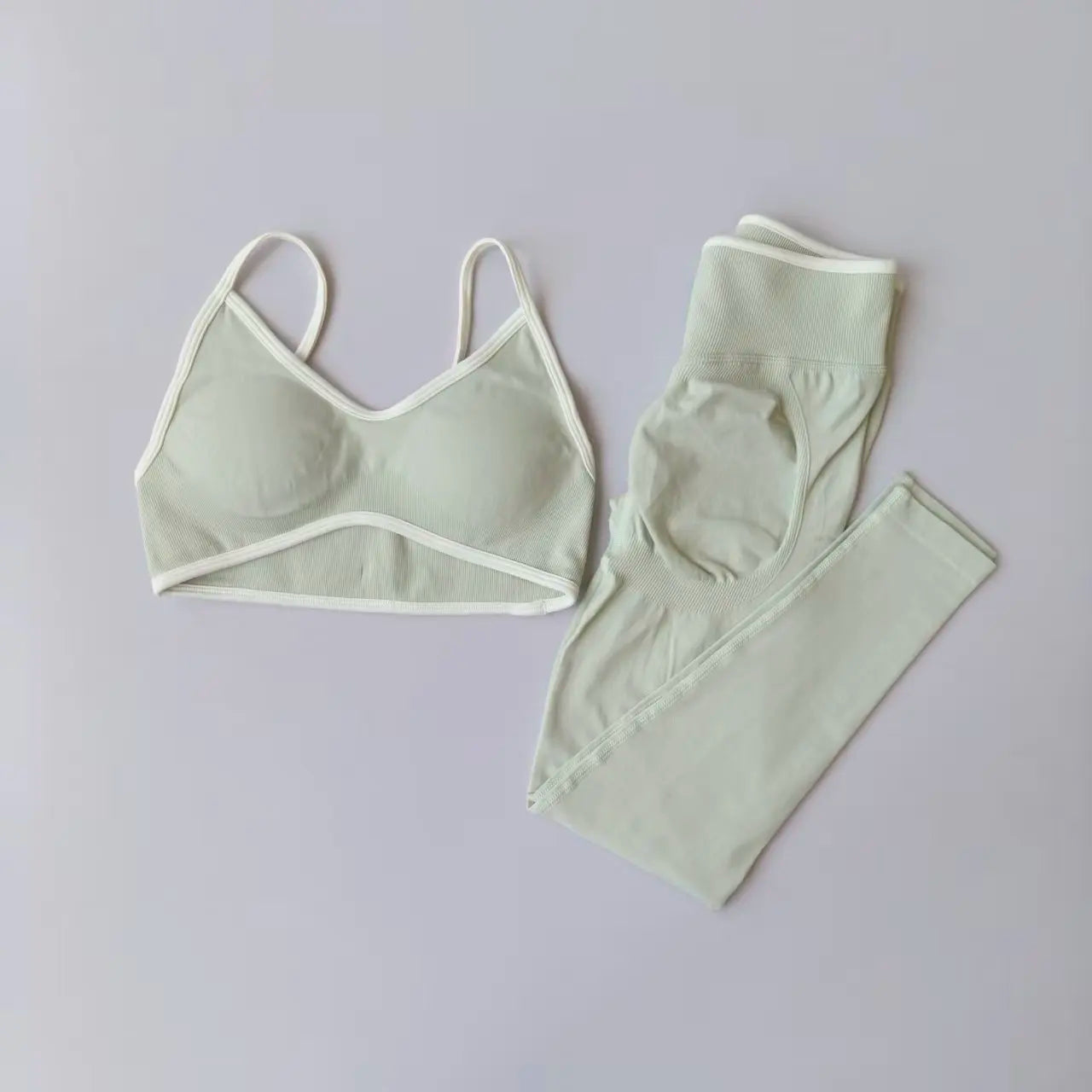 Women's Bra And Leggings Yoga Set For Workout Outfits