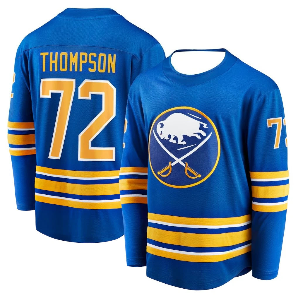 Thompson Number Seventy Two Long Sleeve Jersey For Sports Outfits