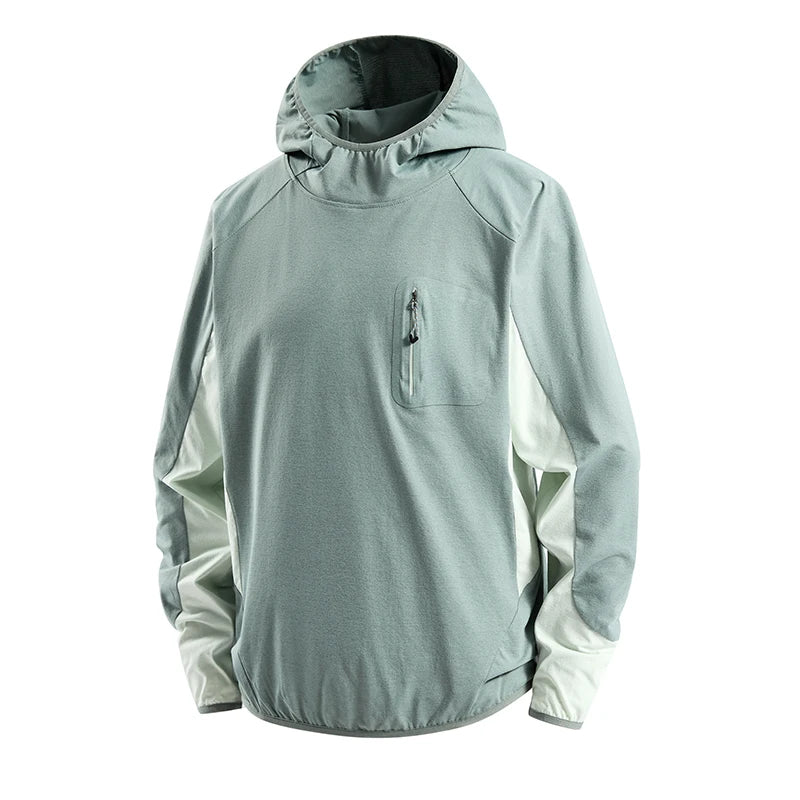 Unisex Quick-Dry Sun Protection Hiking Hoodie Jacket