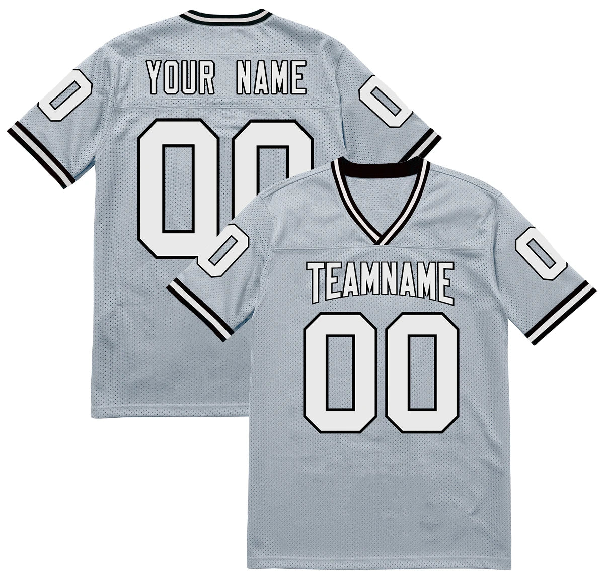 American Football Graphic Short Sleeve Crew Neck Sports T Shirt