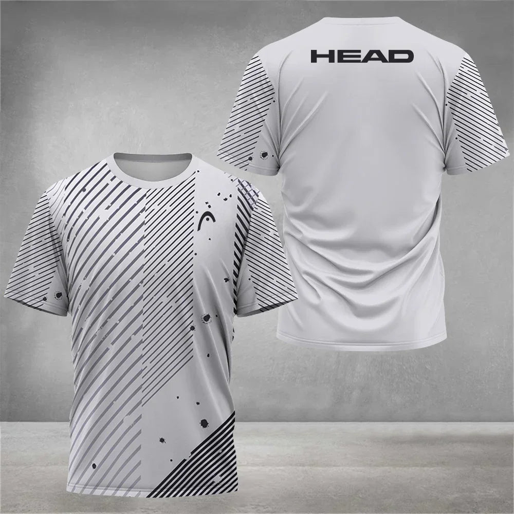 Court Sports Graphic Short Sleeve T-shirt For Sports Outfits