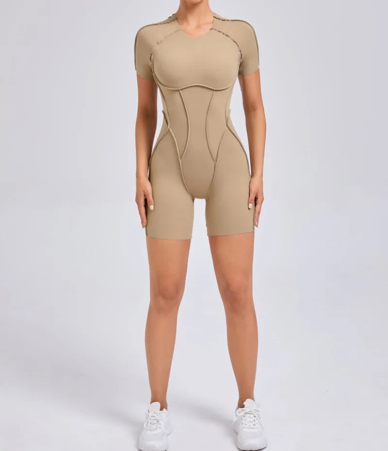 Women's Contour Seam Workout One Piece in Short and Long Leg Styles