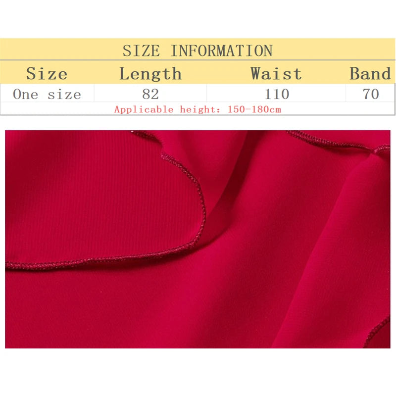 Women's Long Chiffon Ballet Skirt with Wrap Waist and Flowing Hem