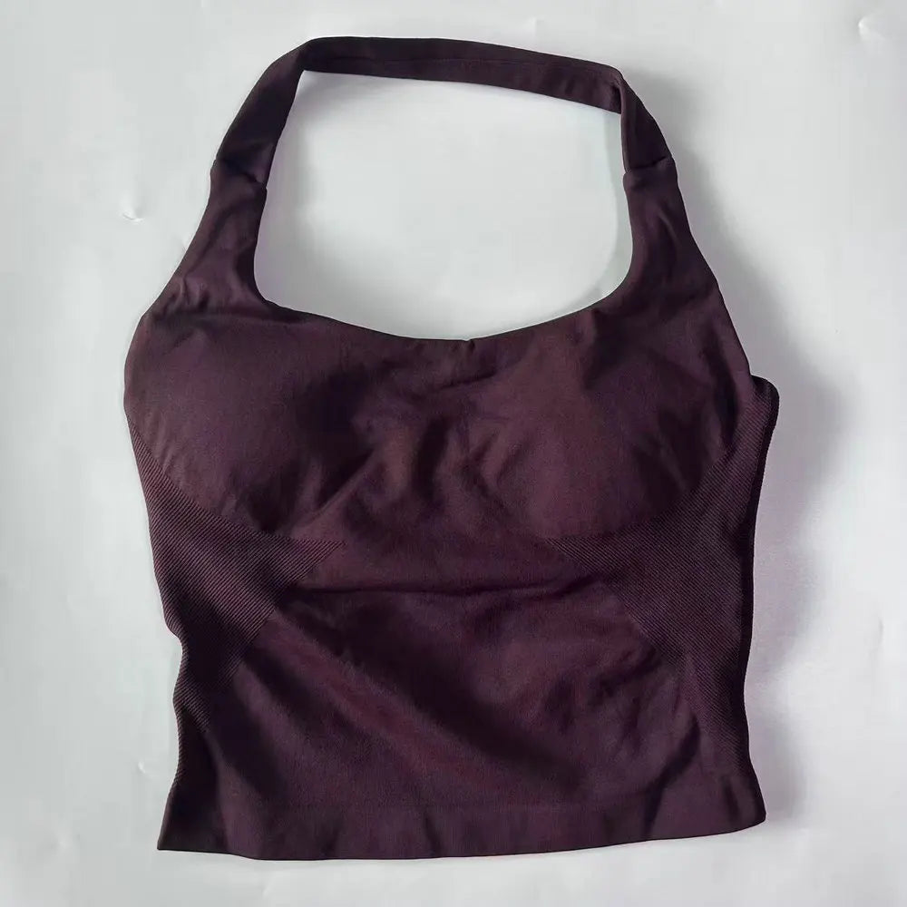 Women's Halter Neck Longline Tank Top