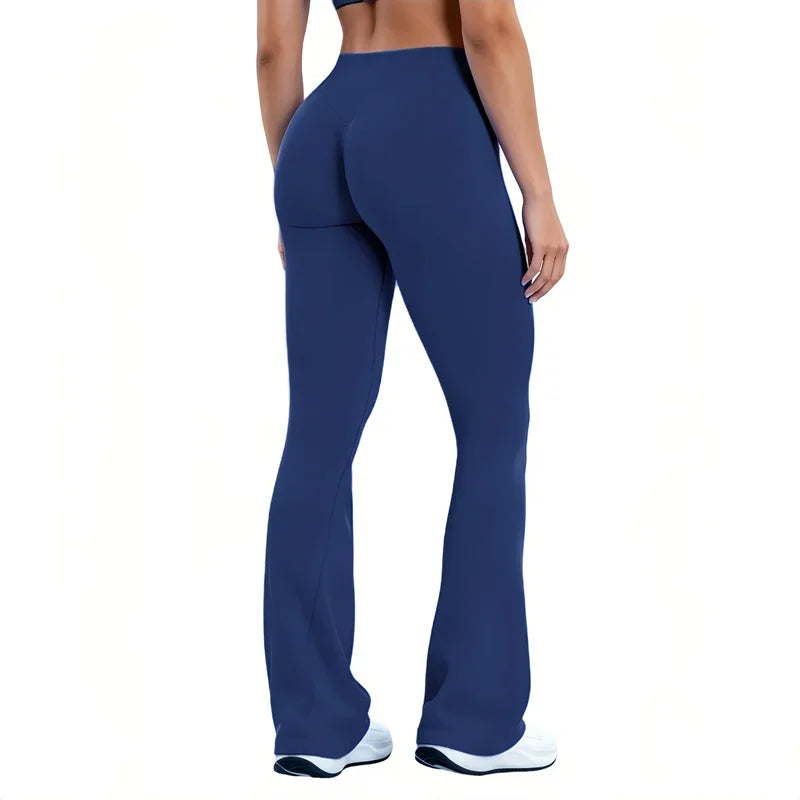Women's Flared Leggings For Workout Outfits And Layering