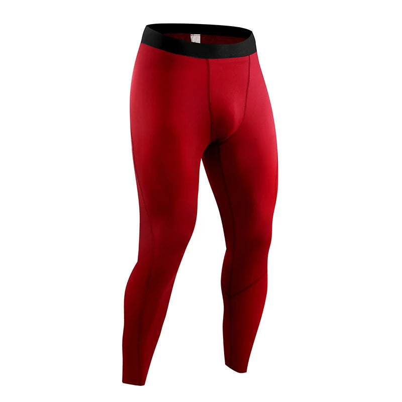 Men's Fitted Training Leggings for Gym and Running