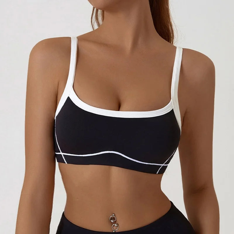 Women's Crop Top and Bottoms Workout Set