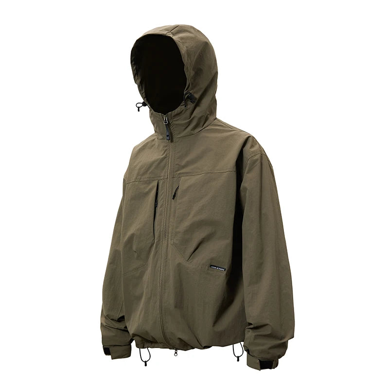 Unisex Waterproof Windproof Hiking Jacket for Camping