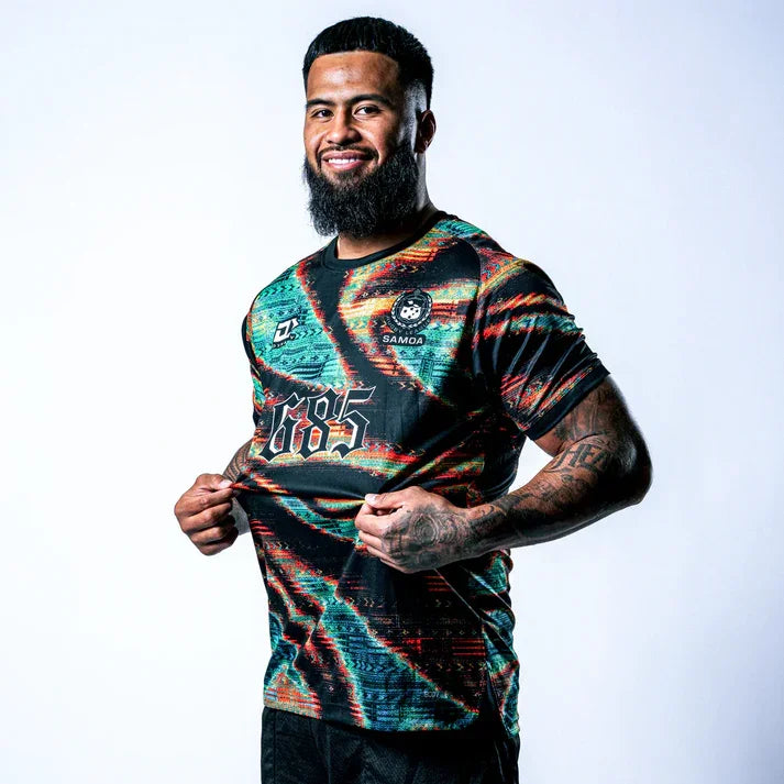 Rugby Graphic Short Sleeve Crew Neck Sports T Shirt