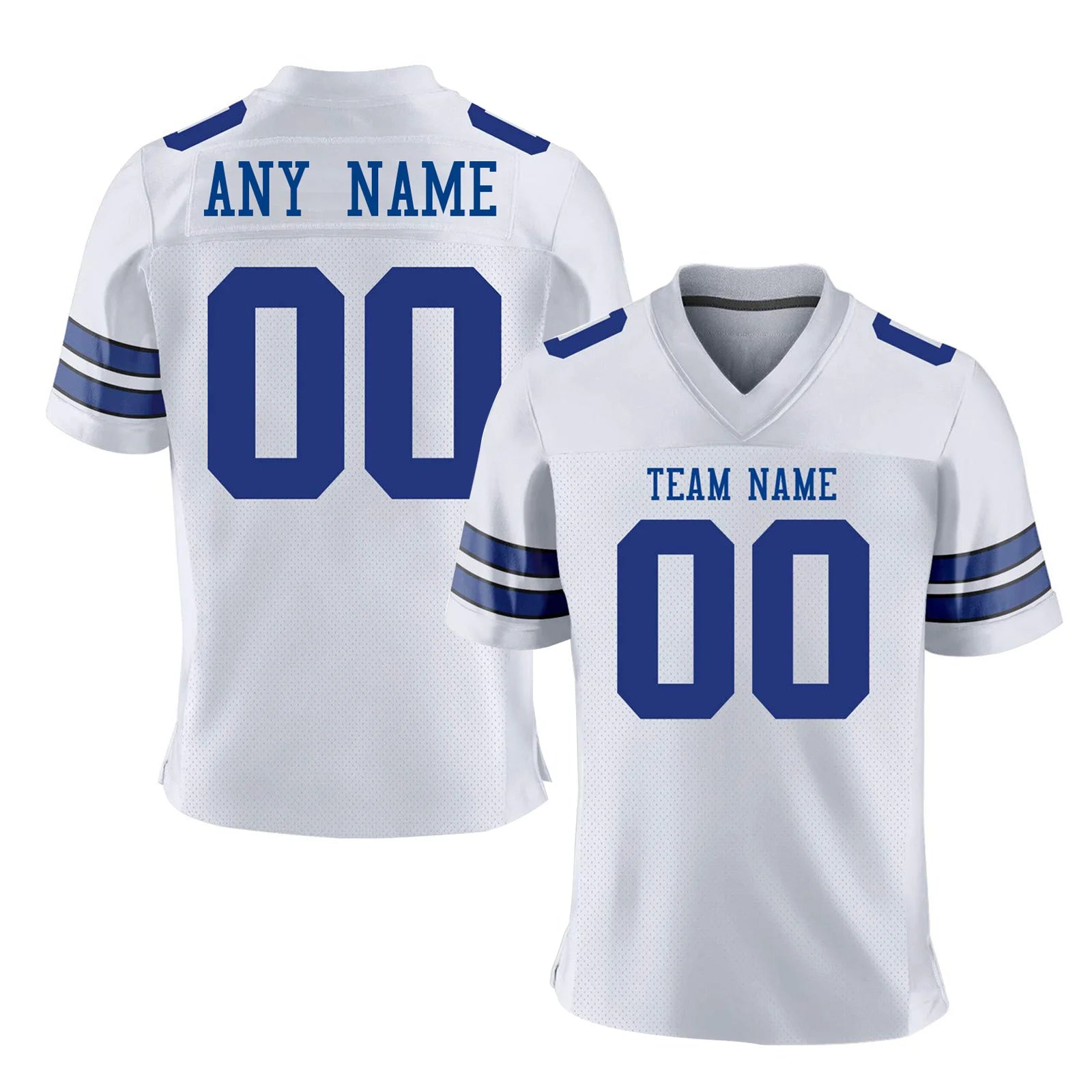 American Football Graphic Short Sleeve Sports Jersey with Number Print