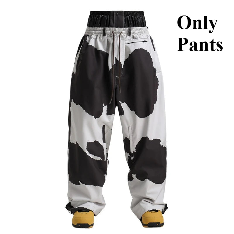 Full Length Loose Fit Ski and Snowboard Winter Pants
