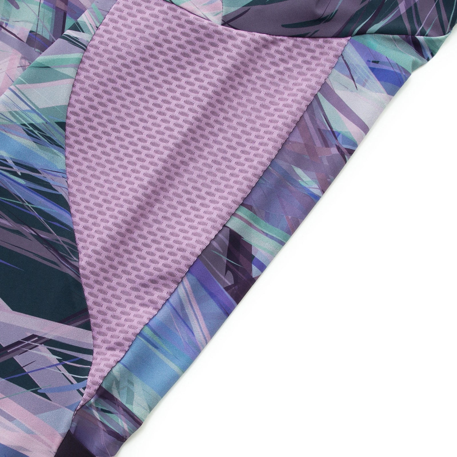 Men's Abstract Print Cycling Jersey with Short and Long Sleeve Options