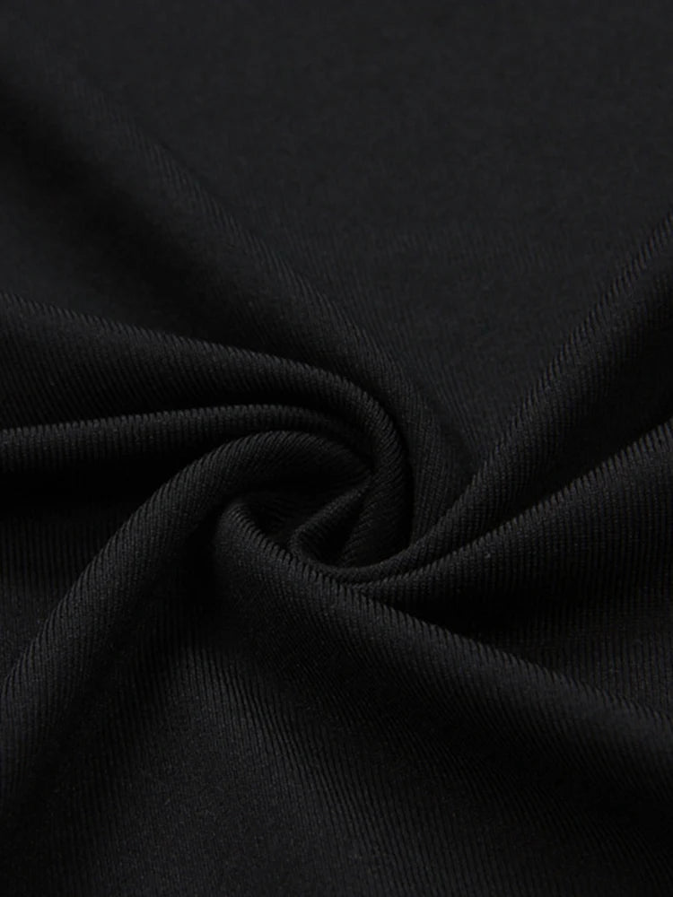 Fitted Crew Neck Long Sleeve Compression T Shirt