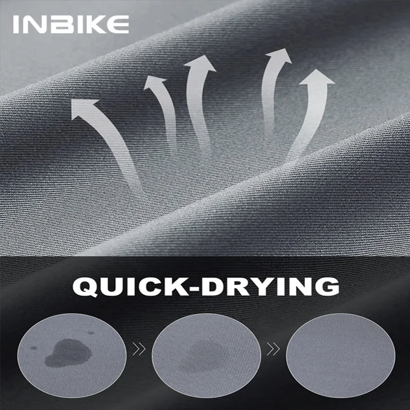 Men's Short Sleeve Full-Zip Cycling Jersey with Mesh Sleeve Panels