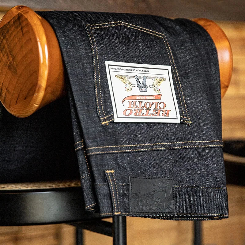 Men's Straight Leg Denim Jeans for Casual Everyday Wear