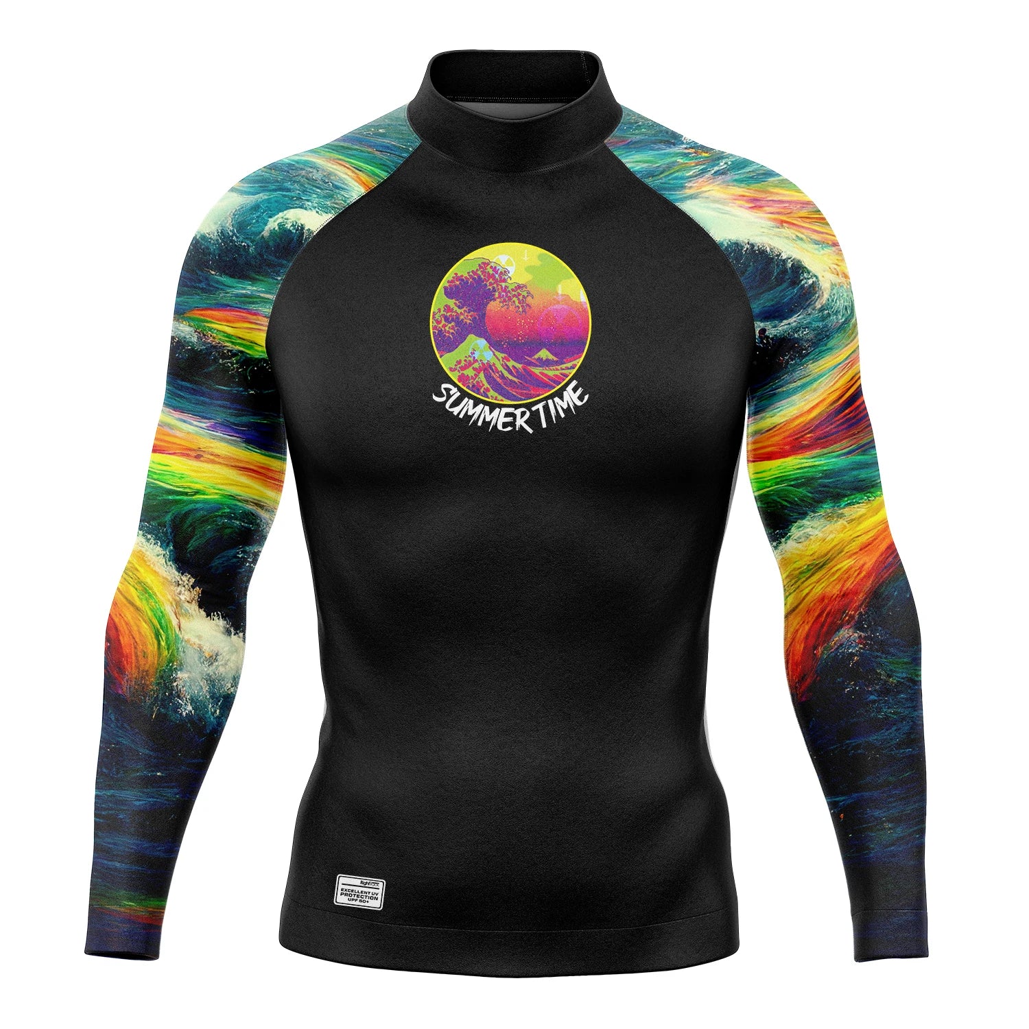 Men's Swimsuit Separates with Long Sleeve Tops and Pants Options