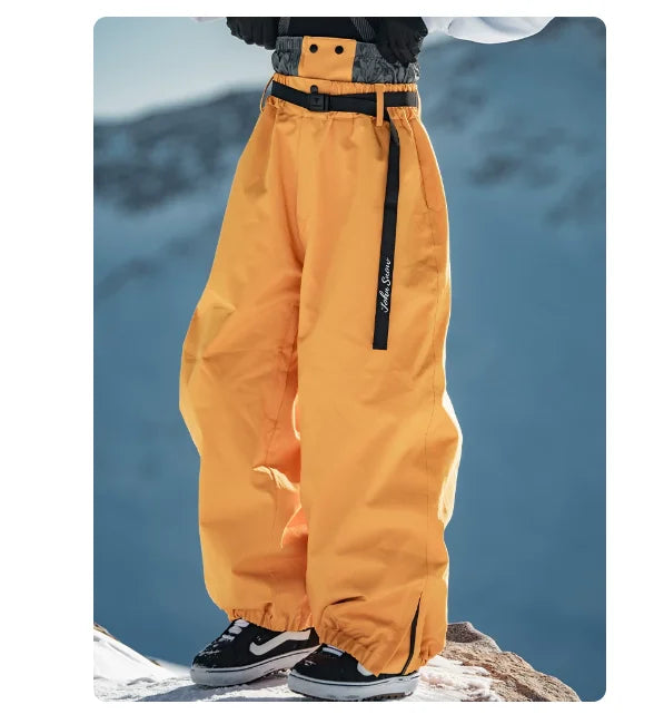 Full Length Loose Fit Ski and Snowboard Winter Pants
