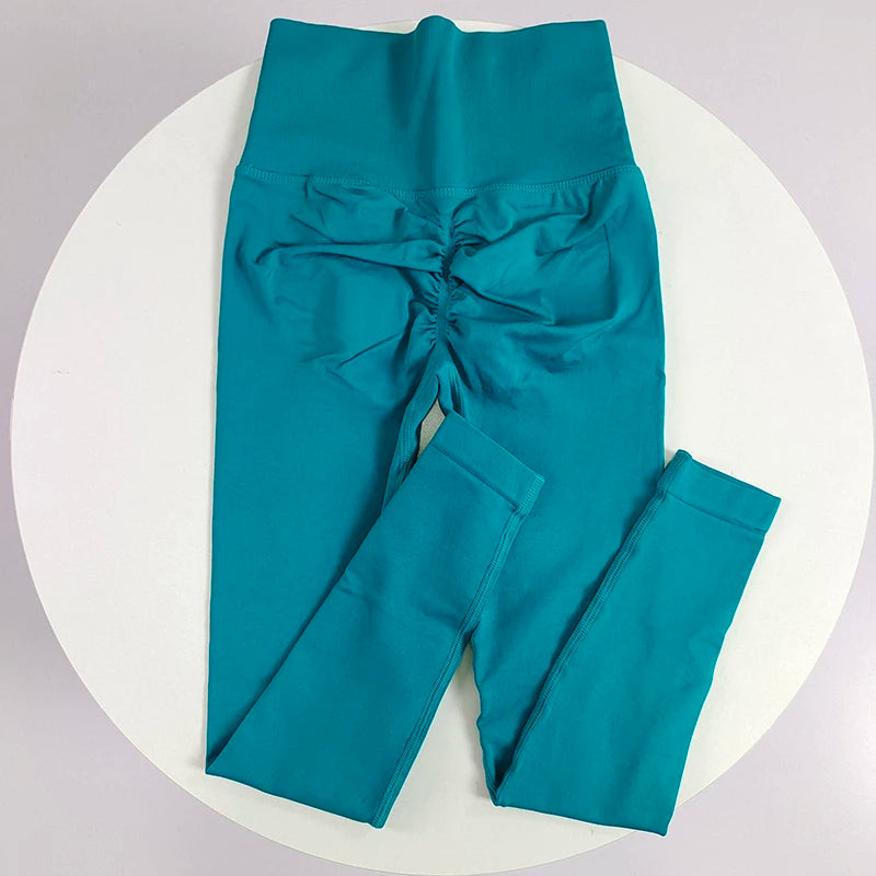 Women's Scrunch Full Length Leggings For Workout Outfits