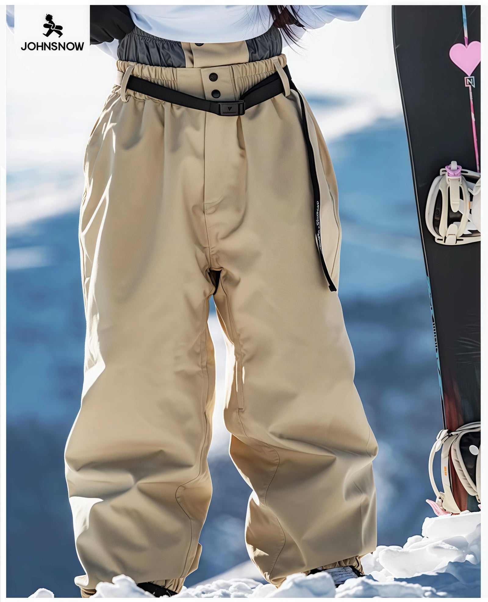 Full Length Loose Fit Ski and Snowboard Winter Pants