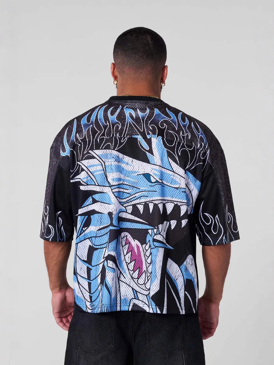 Graphic Crew Neck Short Sleeve Casual Pullover T Shirt