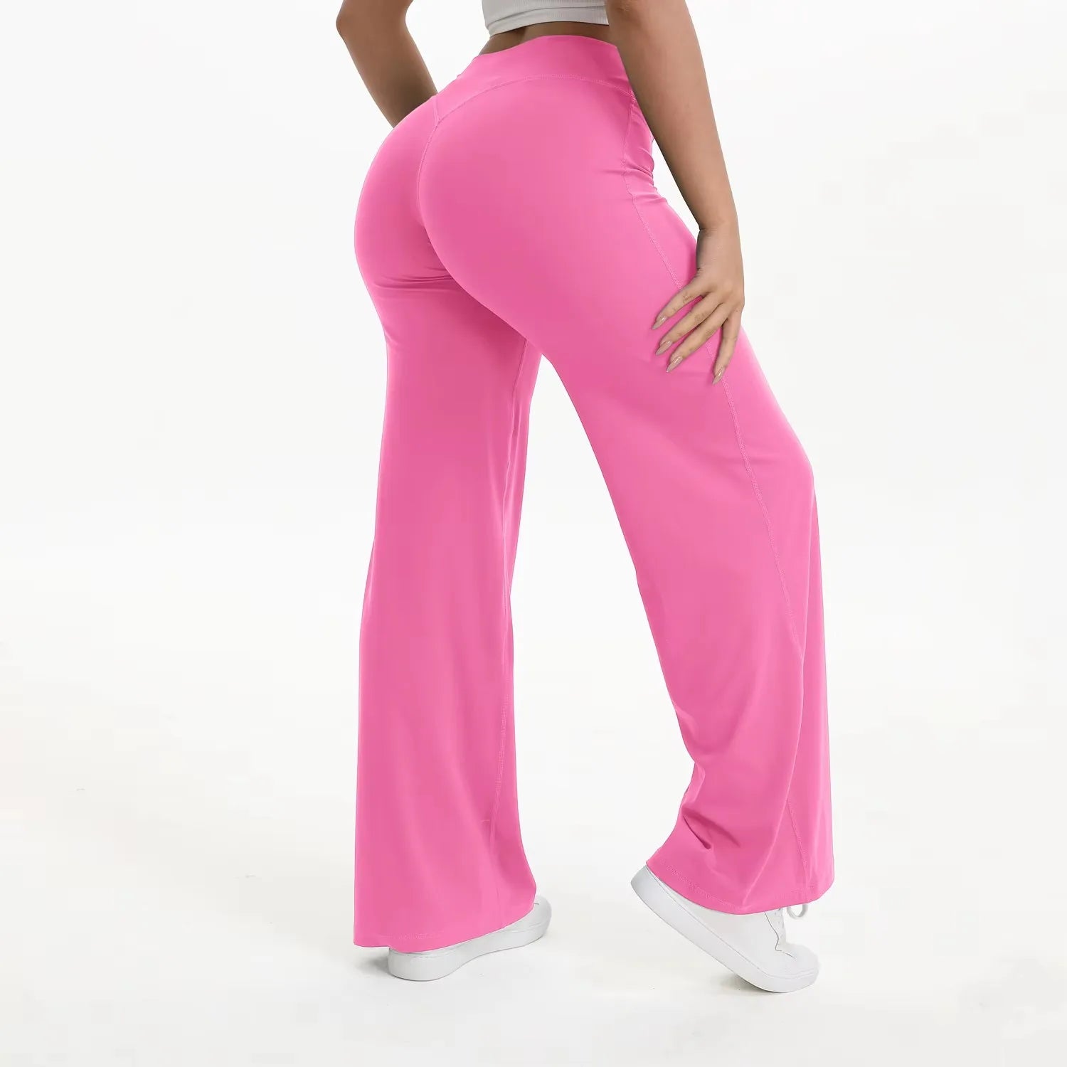 Women's Loose Wide Leg Yoga Pants For Workout Outfits