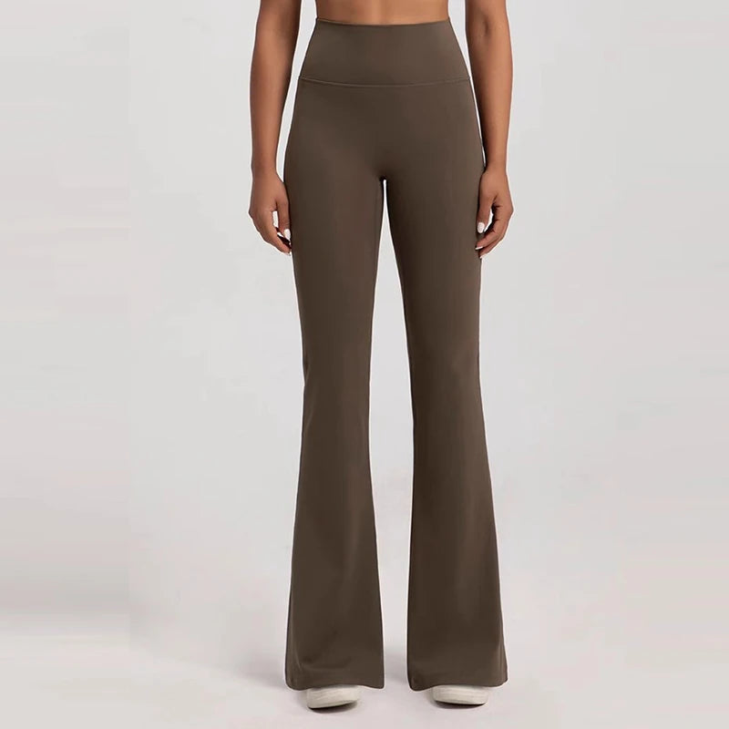 Women's Flared Leggings For Workout Outfits And Layering
