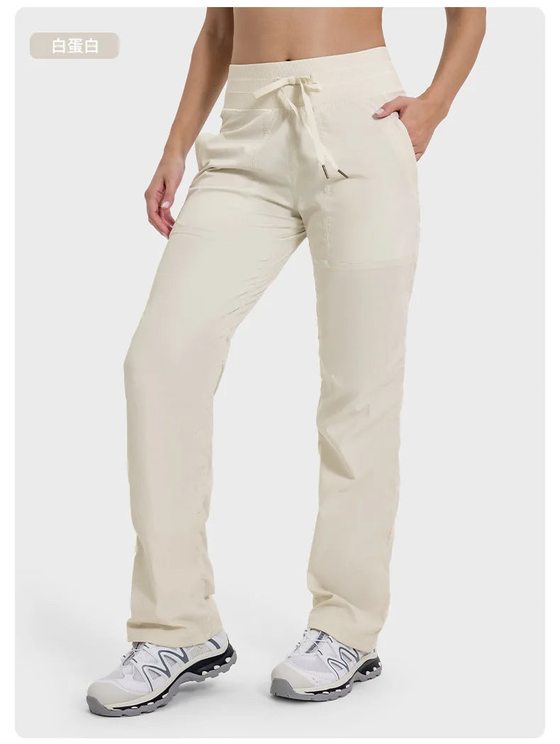 Women's Loose Wide Leg Yoga Pants For Workout Outfits