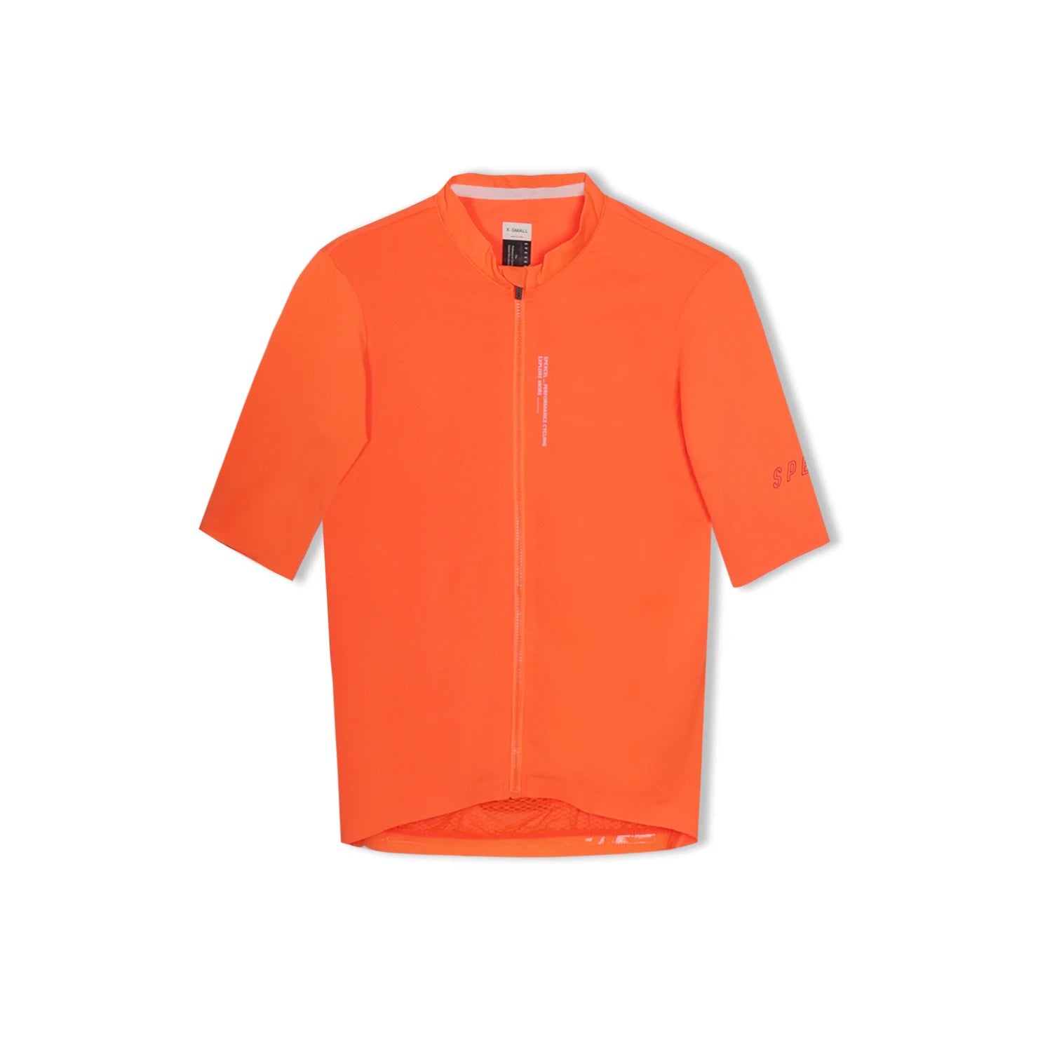 Men's Short Sleeve Zip-Front Cycling Jersey for Summer Road Bike Rides