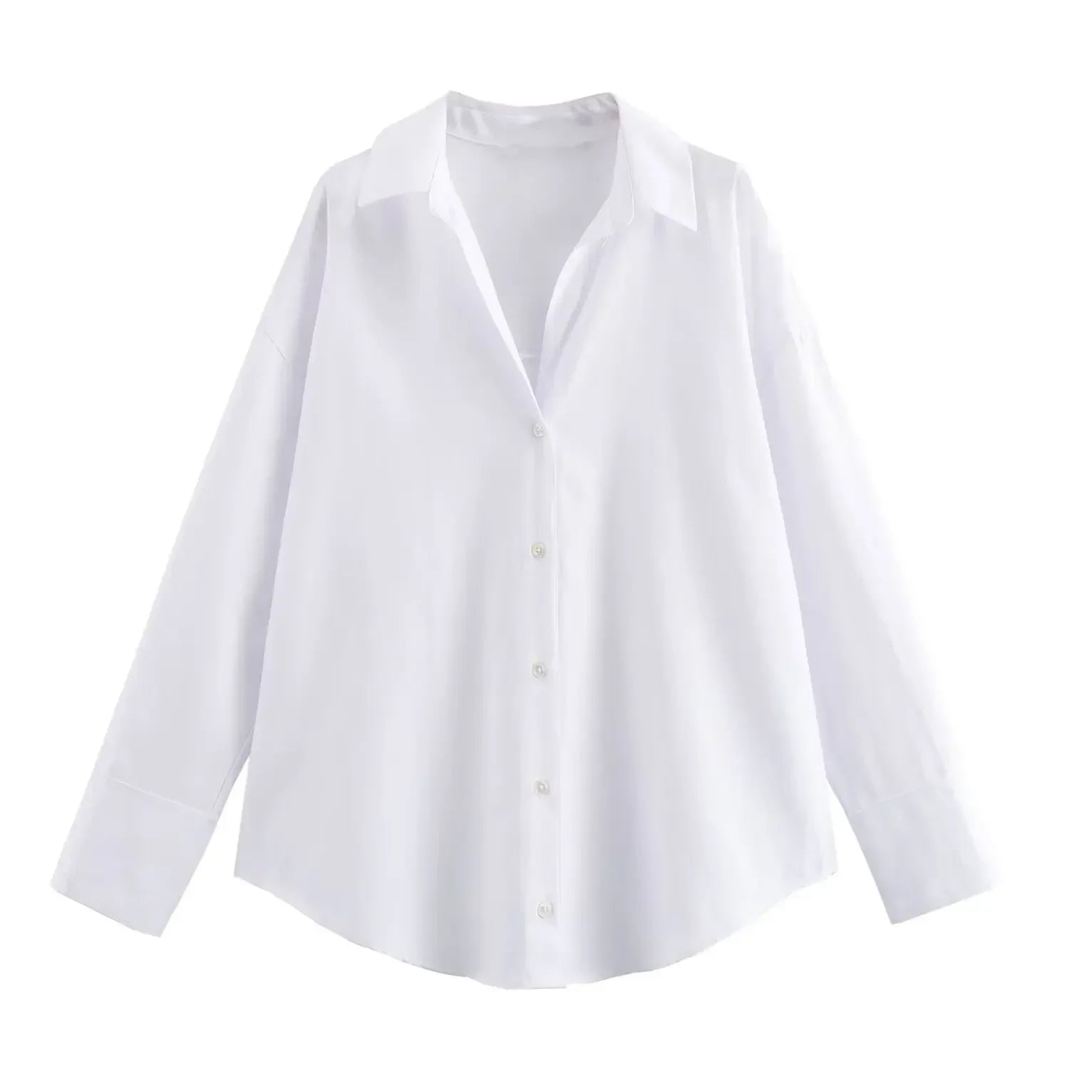 Women's Collared Long Sleeve Shirt