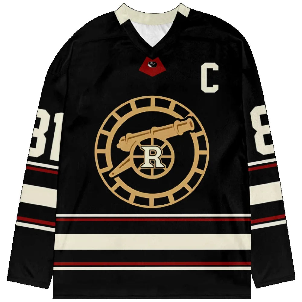 Rozanov Number Eighty One Long Sleeve Jersey For Sports Outfits