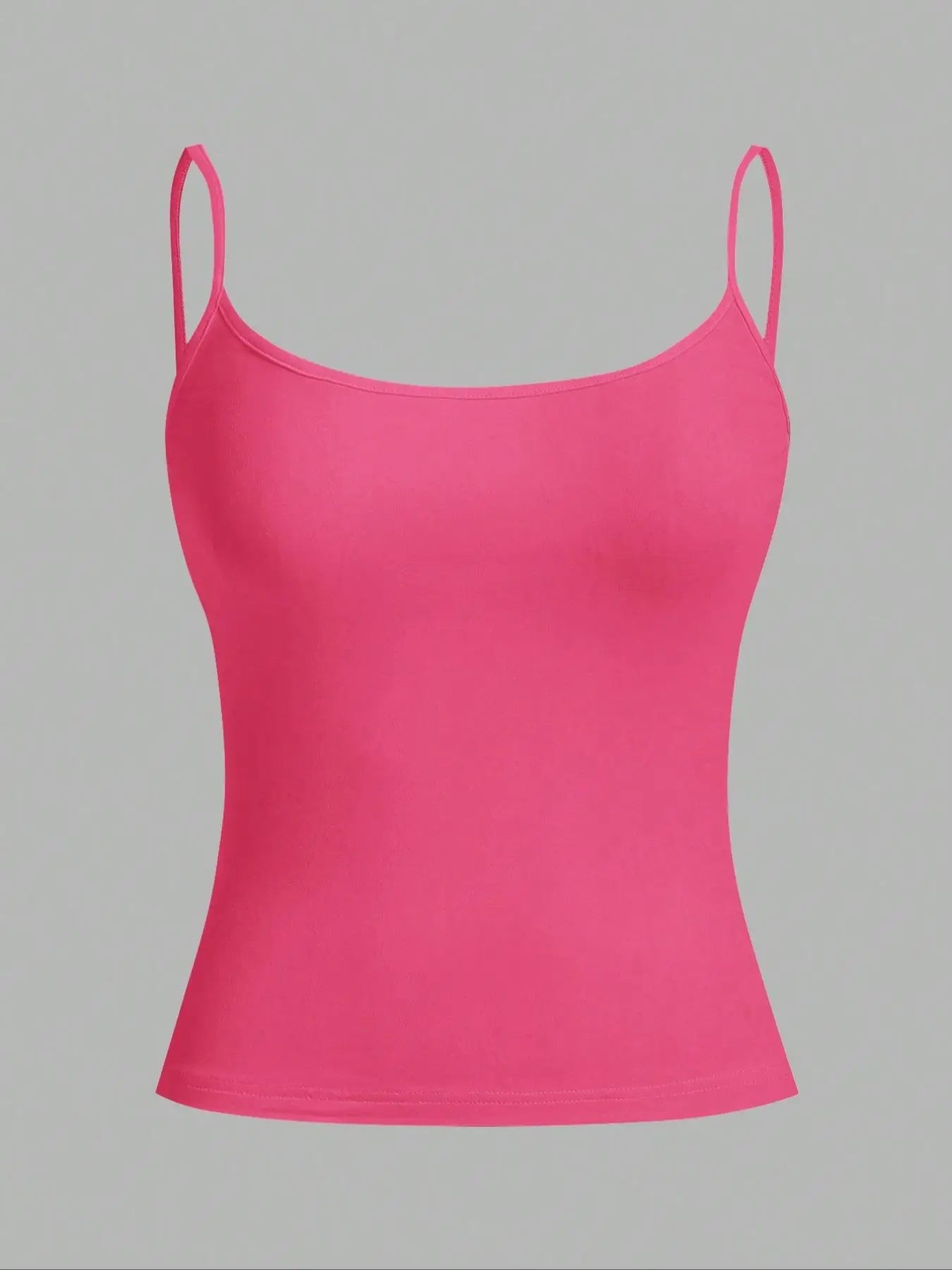 Women's Three Piece Camisole Pack with Adjustable Straps in Solid Colors