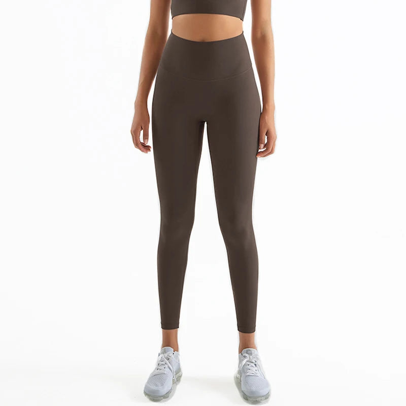 Women's Side Pocket Full Length Leggings For Workout Outfits