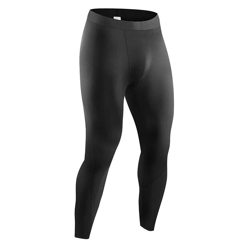 Men's Fitted Training Leggings for Gym and Running