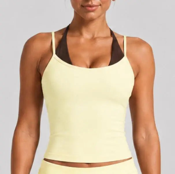 Women's Nylon Blend Flared Workout Pants with Coordinating Top Style Options