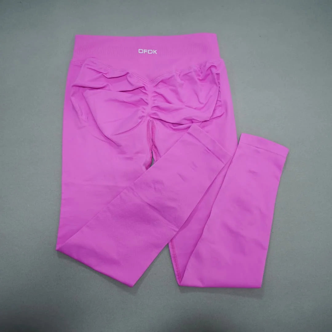 Women's Scrunch Full Length Leggings For Workout Outfits