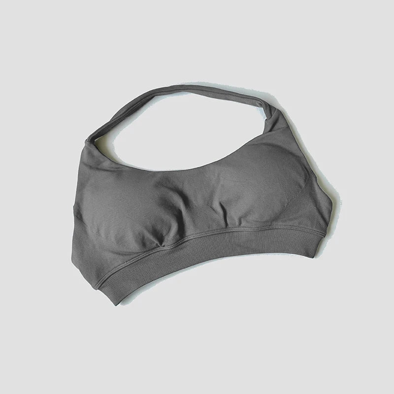 Women's Scoop Neck Halter Sports Bra